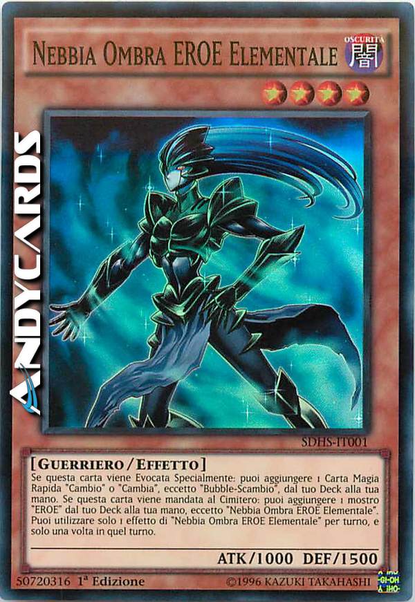 Yu-Gi-Oh! Comune Attacco degli Eroi SDHS-IT015 Truppa Della Carta 1st Edition