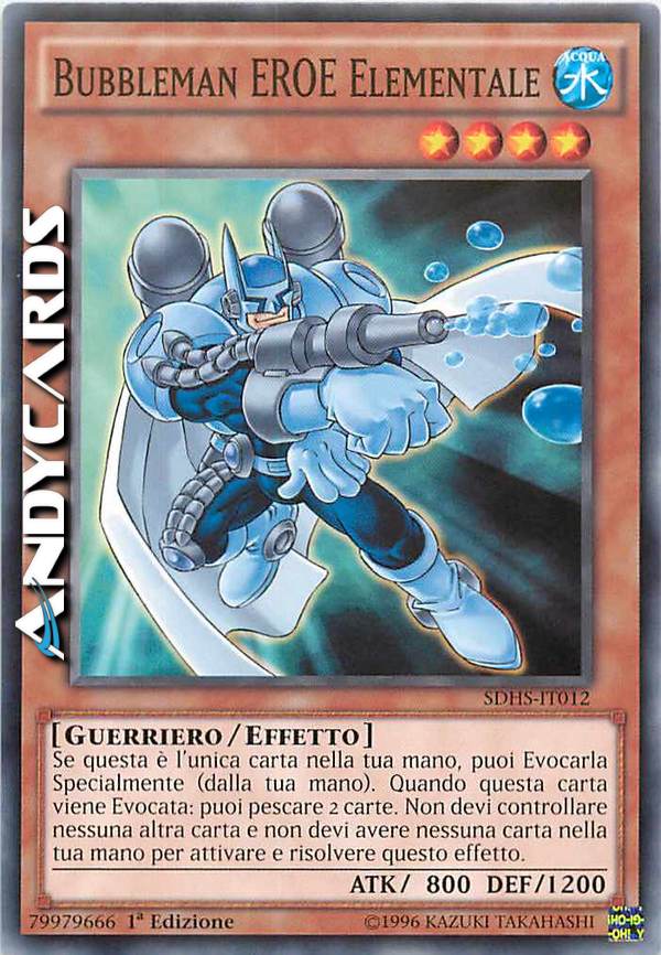 Clicca per ulteriori dettagli di - BUBBLEMAN EROE ELEMENTALE - BUBBLEMAN EROE ELEMENTALE
