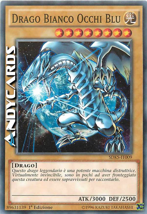 Clicca per ulteriori dettagli di - DRAGO BIANCO OCCHI BLU - DRAGO BIANCO OCCHI BLU