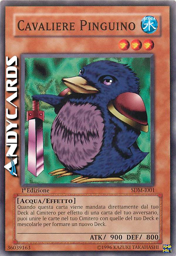 Clicca per ulteriori dettagli di - CAVALIERE PINGUINO - CAVALIERE PINGUINO