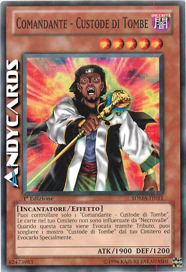 Clicca per ulteriori dettagli di - COMANDANTE - CUSTODE DI TOMBE - COMANDANTE - CUSTODE DI TOMBE