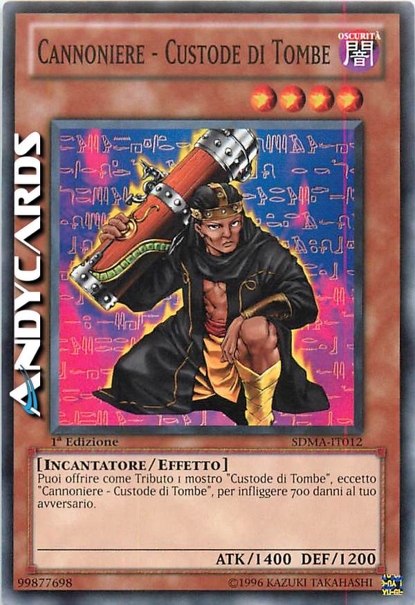 Clicca per ulteriori dettagli di - CANNONIERE - CUSTODE DI TOMBE - CANNONIERE - CUSTODE DI TOMBE