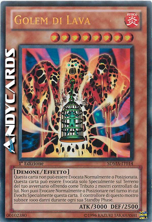 Clicca per ulteriori dettagli di - GOLEM DI LAVA - GOLEM DI LAVA