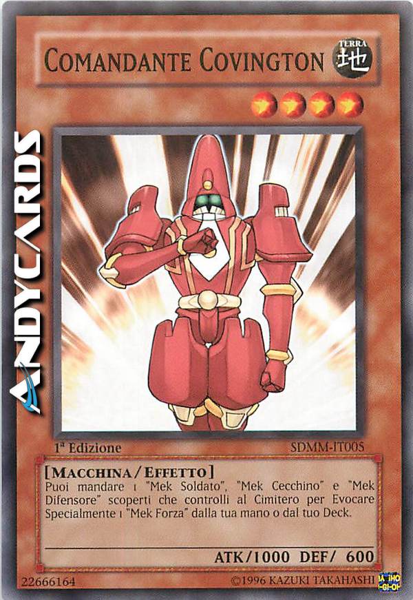 Clicca per ulteriori dettagli di - COMANDANTE COVINGTON - COMANDANTE COVINGTON