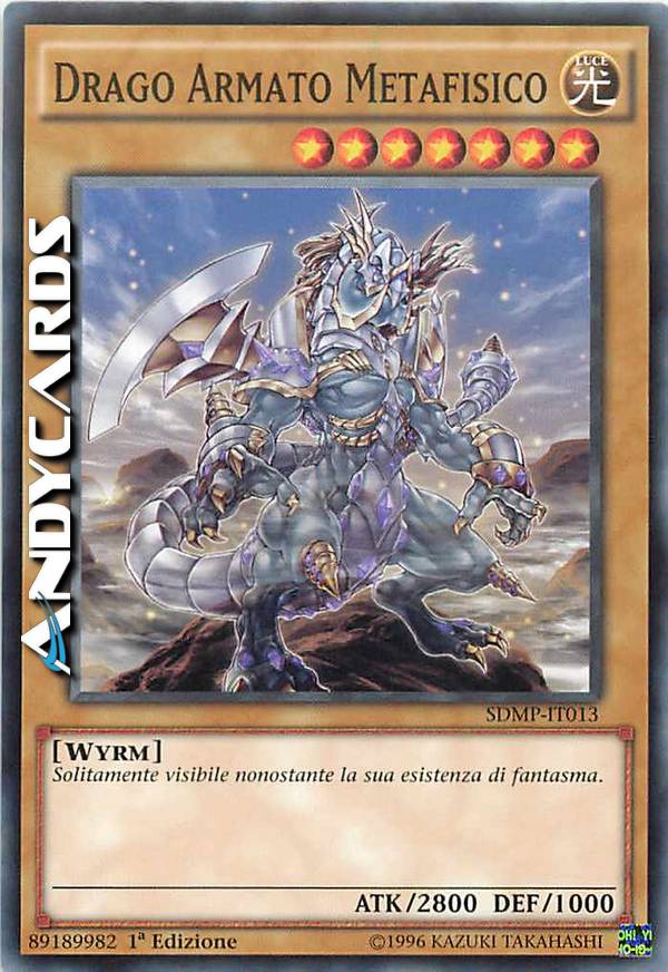 Clicca per ulteriori dettagli di - DRAGO ARMATO METAFISICO - DRAGO ARMATO METAFISICO
