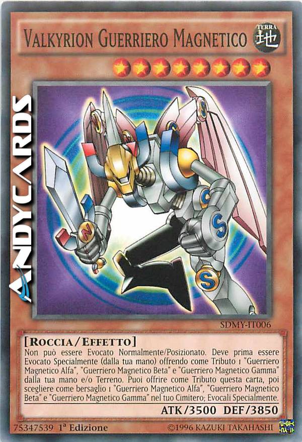 Clicca per ulteriori dettagli di - VALKYRION GUERRIERO MAGNETICO - VALKYRION GUERRIERO MAGNETICO