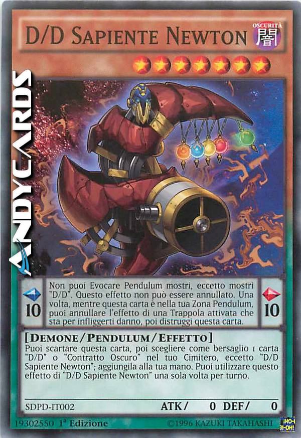 Clicca per ulteriori dettagli di - D/D SAPIENTE NEWTON - D/D SAPIENTE NEWTON