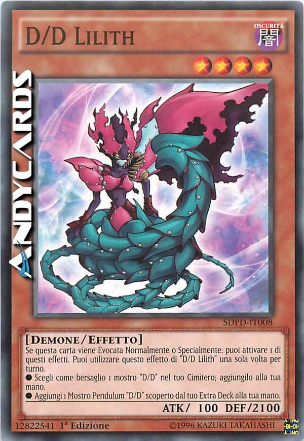 Clicca per ulteriori dettagli di - D/D LILITH - D/D LILITH