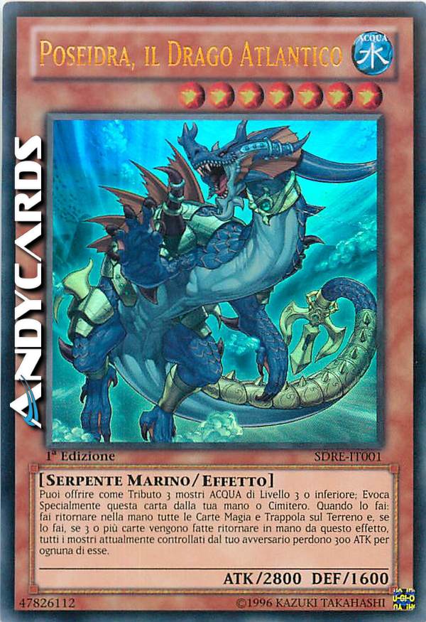 Clicca per ulteriori dettagli di - POSEIDRA, IL DRAGO ATLANTICO - POSEIDRA, IL DRAGO ATLANTICO