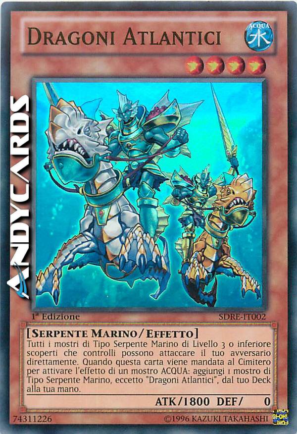 Clicca per ulteriori dettagli di - DRAGONI ATLANTICI - DRAGONI ATLANTICI