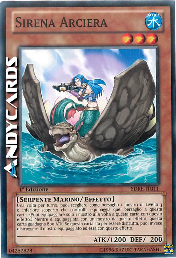 Clicca per ulteriori dettagli di - SIRENA ARCIERA - SIRENA ARCIERA