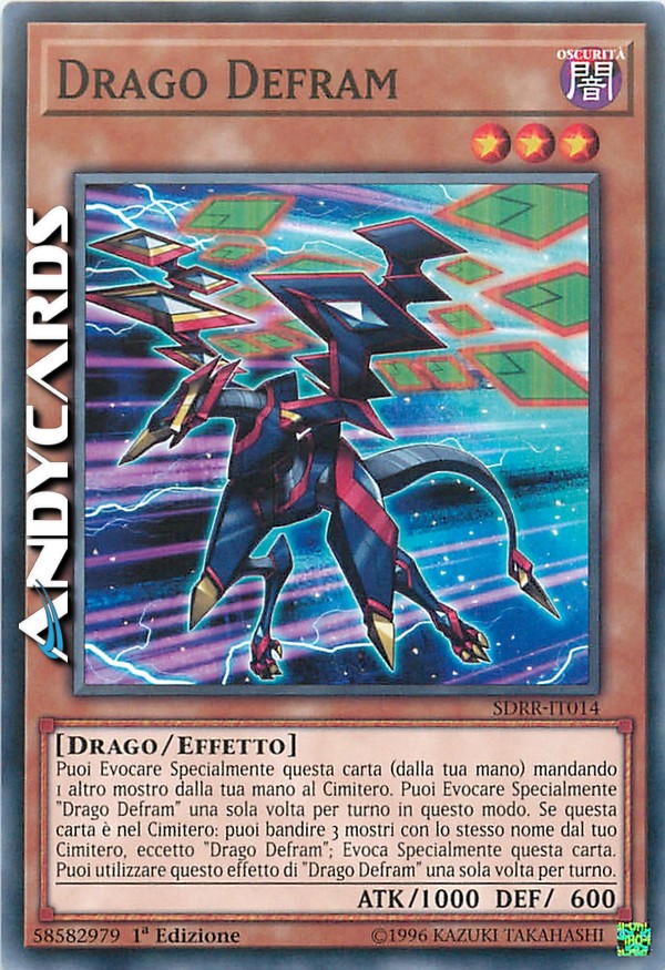Clicca per ulteriori dettagli di - DRAGO DEFRAM - DRAGO DEFRAM