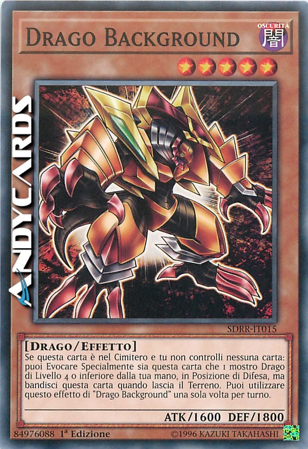 Clicca per ulteriori dettagli di - DRAGO BACKGROUND - DRAGO BACKGROUND