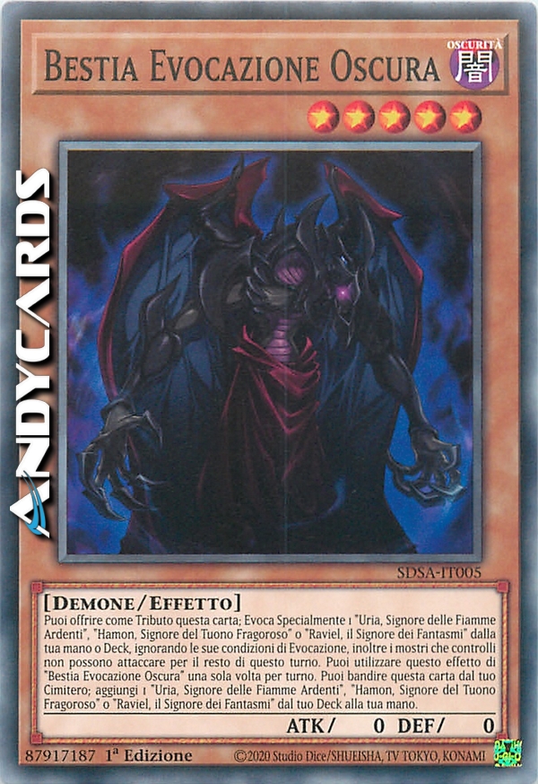 Clicca per ulteriori dettagli di - BESTIA EVOCAZIONE OSCURA - BESTIA EVOCAZIONE OSCURA