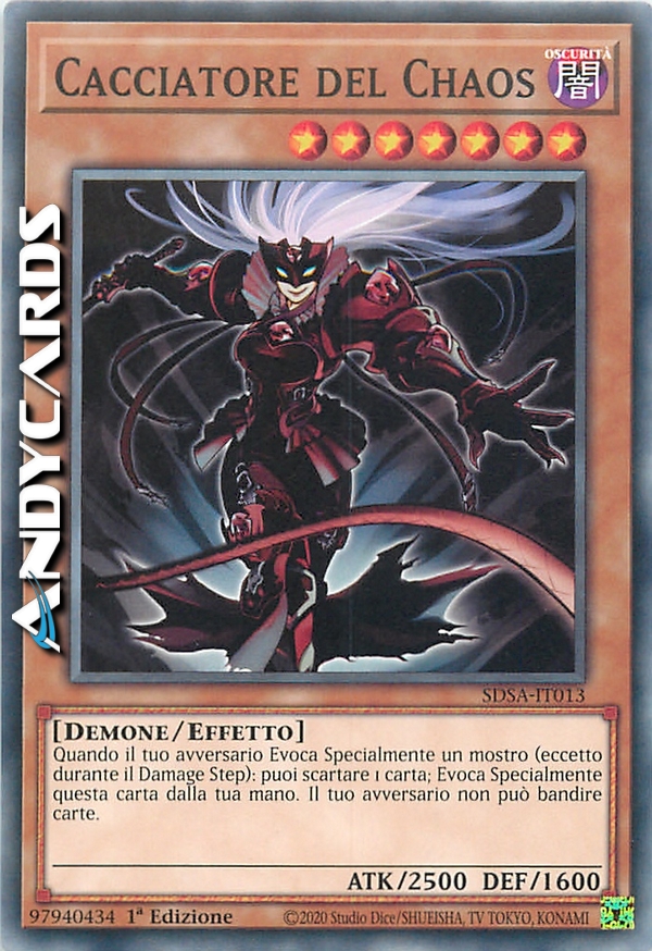 Clicca per ulteriori dettagli di - CACCIATORE DEL CHAOS - CACCIATORE DEL CHAOS