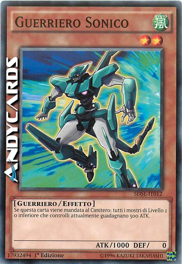 Clicca per ulteriori dettagli di - GUERRIERO SONICO - GUERRIERO SONICO