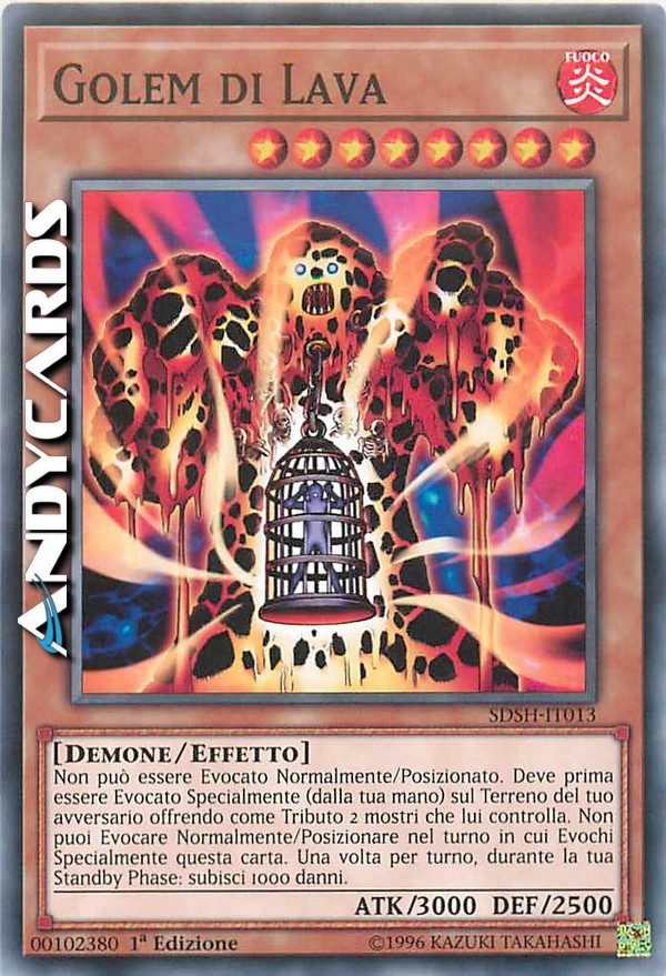 Clicca per ulteriori dettagli di - GOLEM DI LAVA - GOLEM DI LAVA