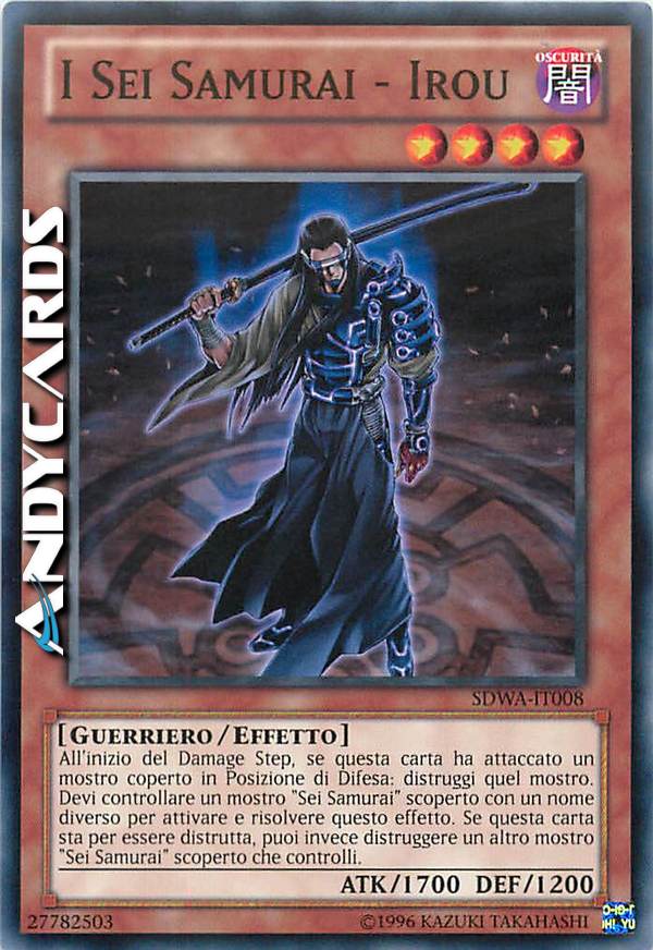 Clicca per ulteriori dettagli di - I SEI SAMURAI - IROU - I SEI SAMURAI - IROU