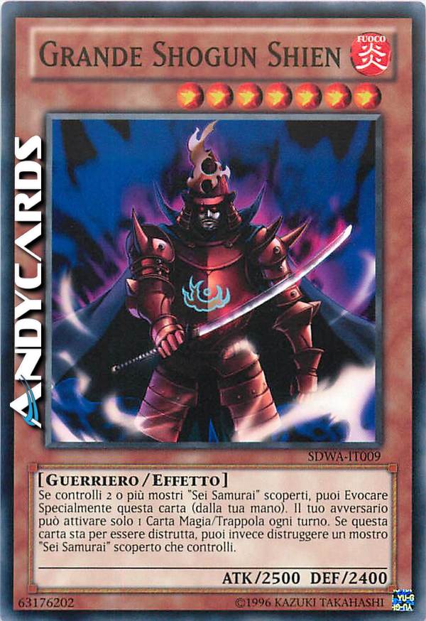 Clicca per ulteriori dettagli di - GRANDE SHOGUN SHIEN - GRANDE SHOGUN SHIEN