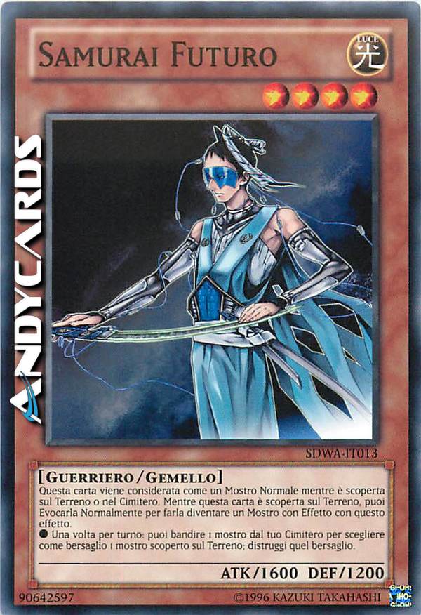 Clicca per ulteriori dettagli di - SAMURAI FUTURO - SAMURAI FUTURO