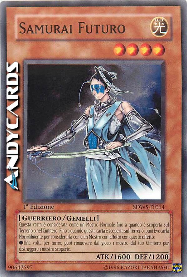 Clicca per ulteriori dettagli di - SAMURAI FUTURO - SAMURAI FUTURO