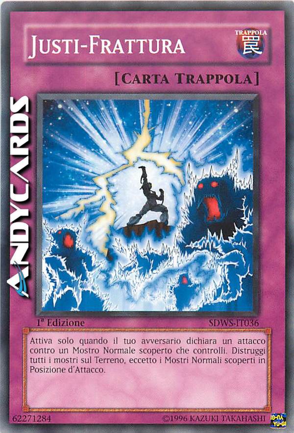 Clicca per ulteriori dettagli di - JUSTI-FRATTURA - JUSTI-FRATTURA