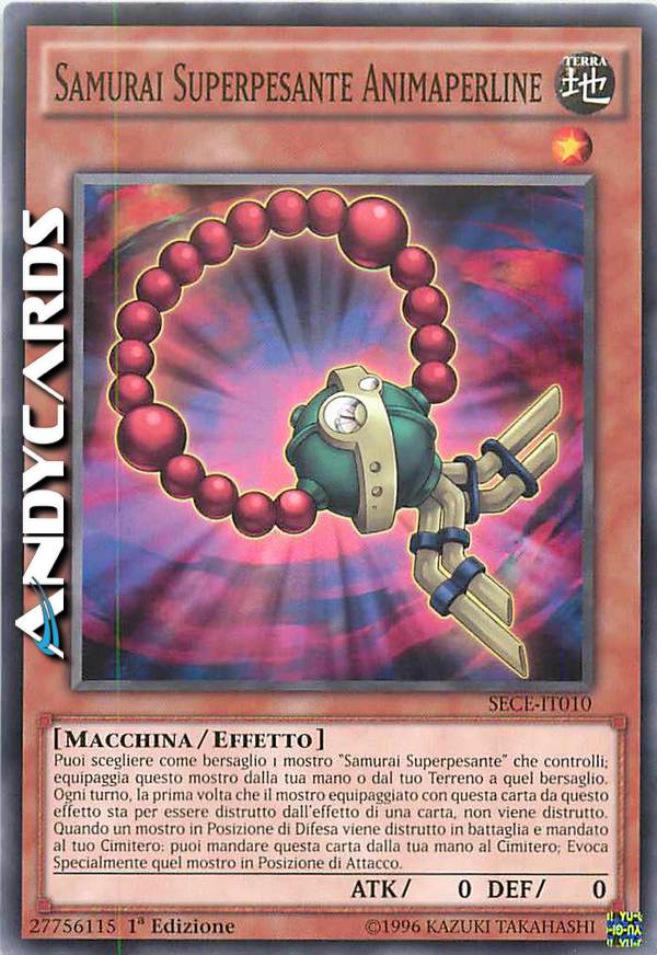 Clicca per ulteriori dettagli di - SAMURAI SUPERPESANTE ANIMAPERLINE - SAMURAI SUPERPESANTE ANIMAPERLINE