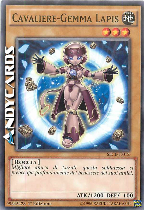 Clicca per ulteriori dettagli di - CAVALIERE-GEMMA LAPIS - CAVALIERE-GEMMA LAPIS