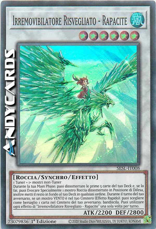 Clicca per ulteriori dettagli di - IRREMOVIBILATORE RISVEGLIATO - RAPACITE - IRREMOVIBILATORE RISVEGLIATO - RAPACITE