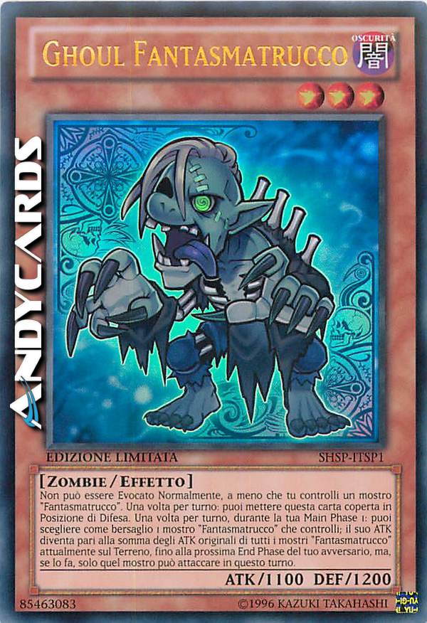 Clicca per ulteriori dettagli di - GHOUL FANTASMATRUCCO - GHOUL FANTASMATRUCCO