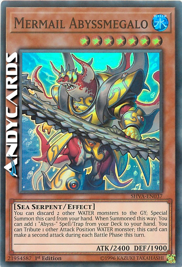 MERMAIL ABYSSMEGALO • (Sirenide Abissmegalo) • Super R
