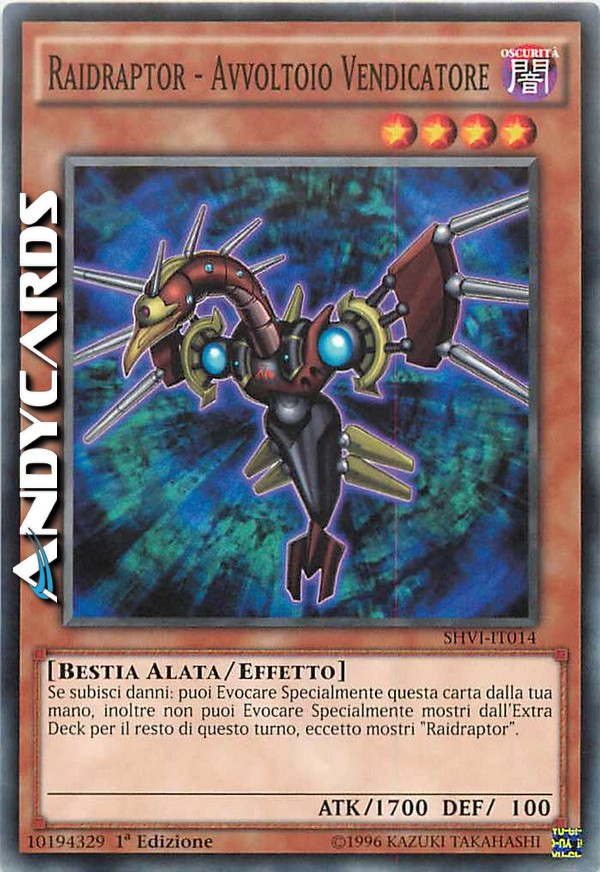 Clicca per ulteriori dettagli di - RAIDRAPTOR - AVVOLTOIO VENDICATORE - RAIDRAPTOR - AVVOLTOIO VENDICATORE