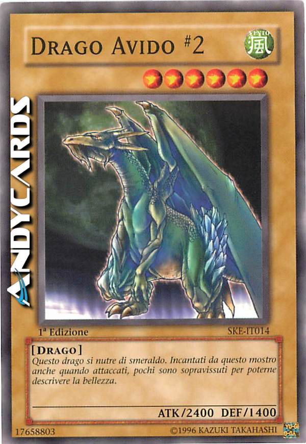 Clicca per ulteriori dettagli di - DRAGO AVIDO #2 - DRAGO AVIDO #2