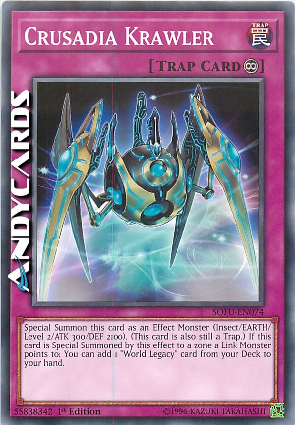 ORCUSTRATED RETURN Ritorno Orcusestrato • Segreta SOFU EN058 Yugioh ANDYCARDS