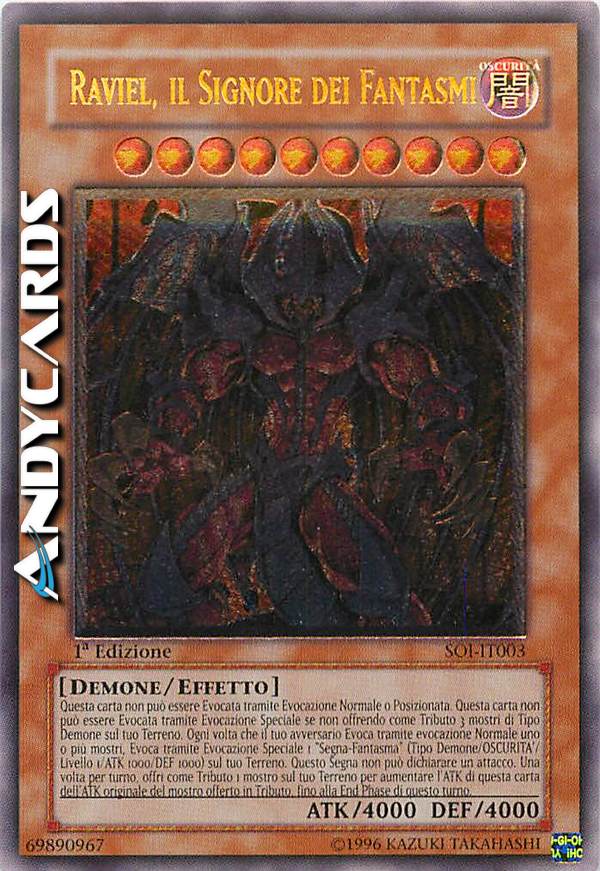 Clicca per ulteriori dettagli di - RAVIEL, IL SIGNORE DEI FANTASMI - RAVIEL, IL SIGNORE DEI FANTASMI