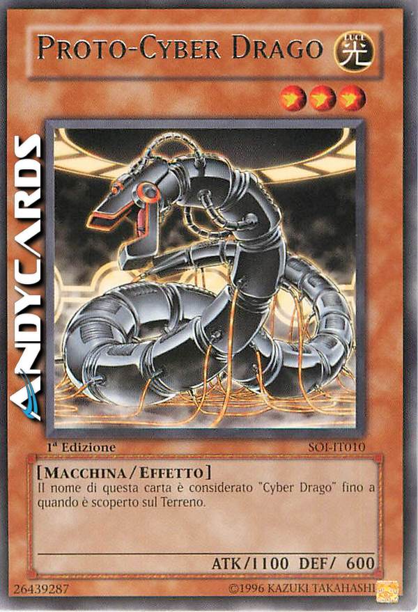 Clicca per ulteriori dettagli di - PROTO-CYBER DRAGO - PROTO-CYBER DRAGO