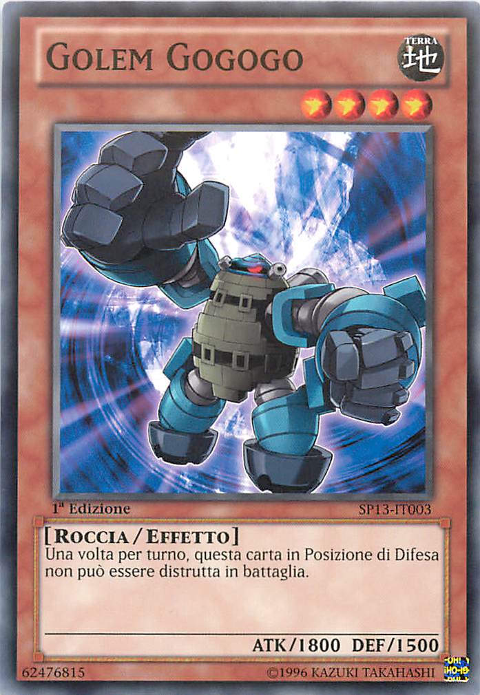 Clicca per ulteriori dettagli di - GOLEM GOGOGO - GOLEM GOGOGO