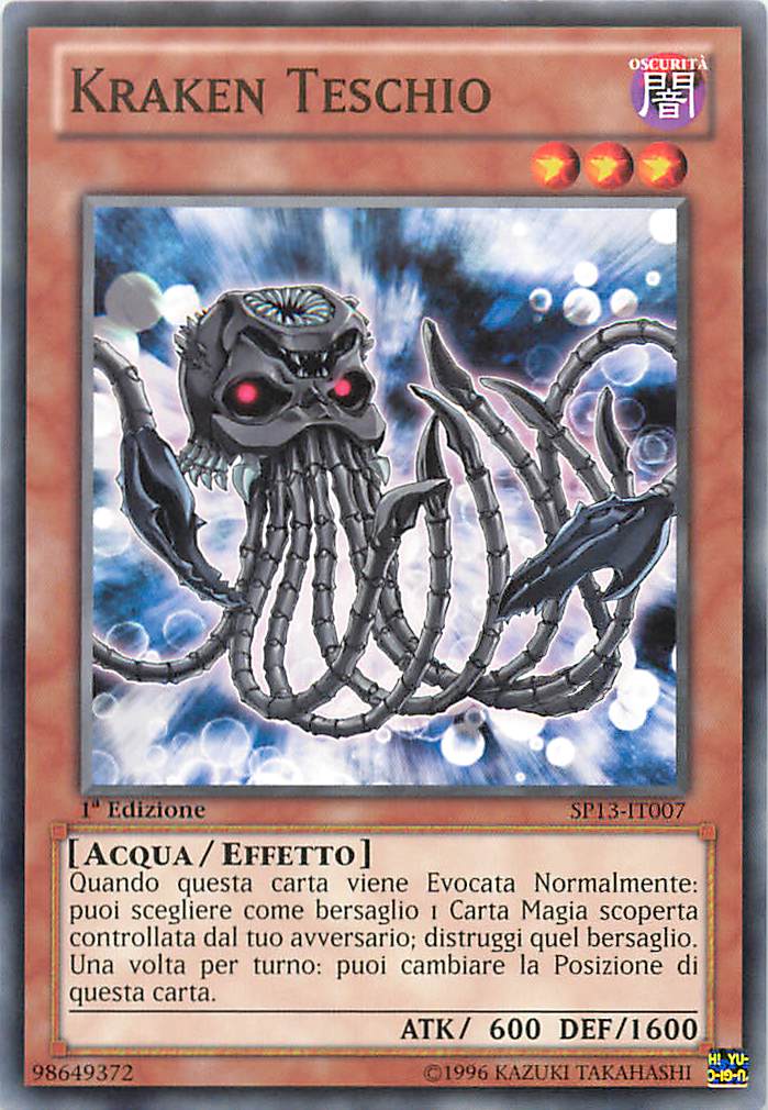 Clicca per ulteriori dettagli di - KRAKEN TESCHIO - KRAKEN TESCHIO