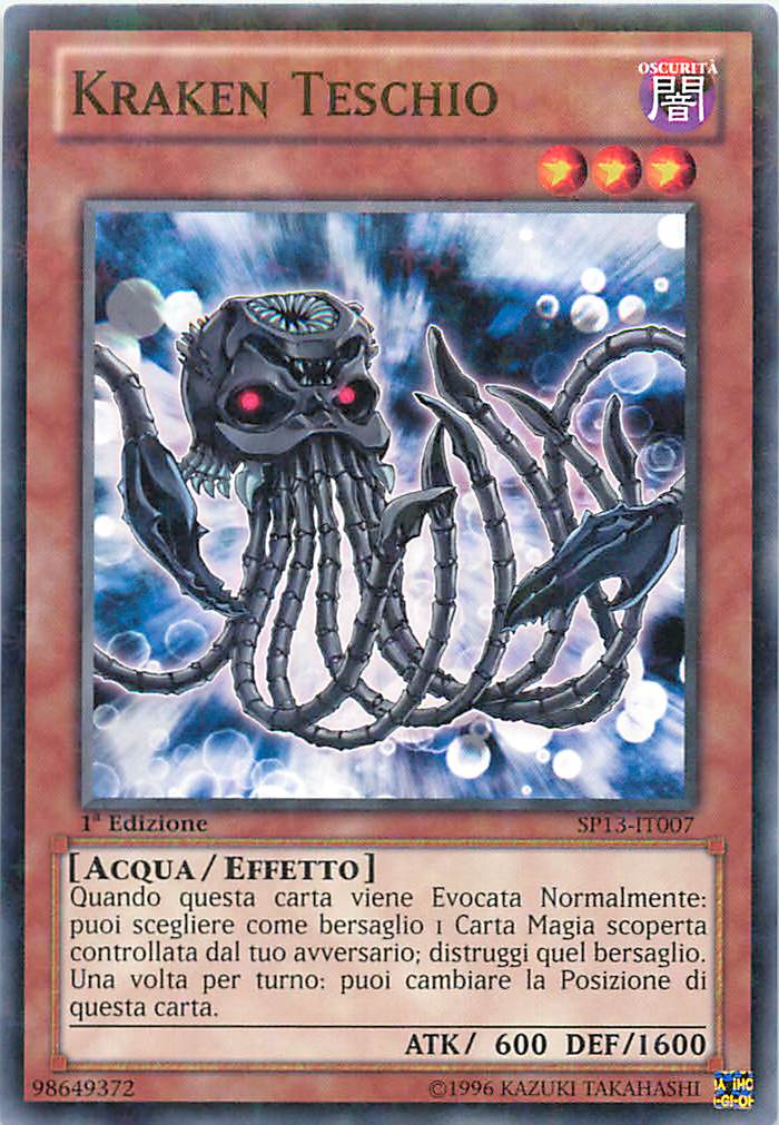 Clicca per ulteriori dettagli di - KRAKEN TESCHIO - KRAKEN TESCHIO