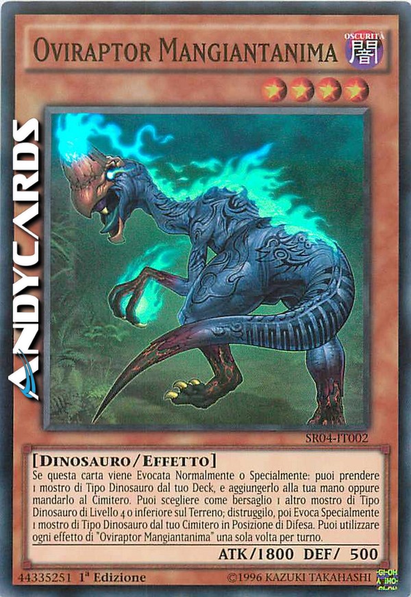 Clicca per ulteriori dettagli di - OVIRAPTOR MANGIANTANIMA - OVIRAPTOR MANGIANTANIMA