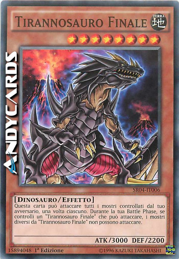 Clicca per ulteriori dettagli di - TIRANNOSAURO FINALE - TIRANNOSAURO FINALE