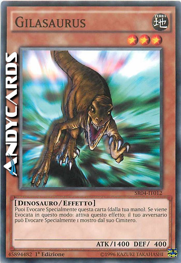 Clicca per ulteriori dettagli di - GILASAURUS - GILASAURUS