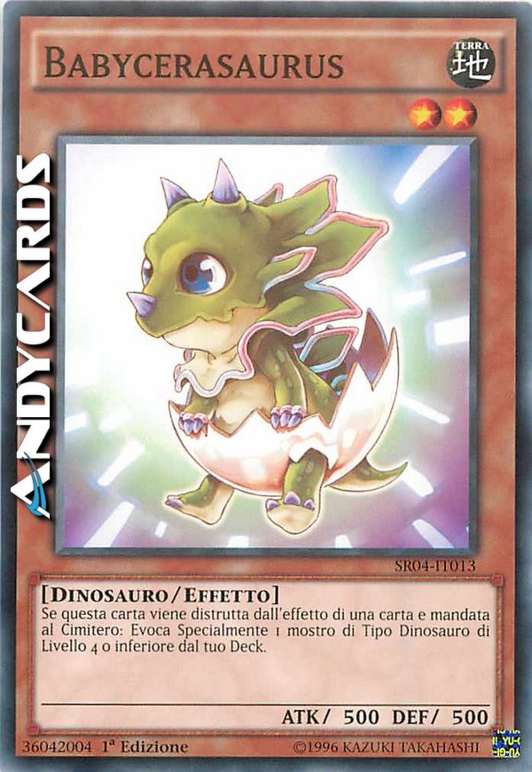 Clicca per ulteriori dettagli di - BABYCERASAURUS - BABYCERASAURUS