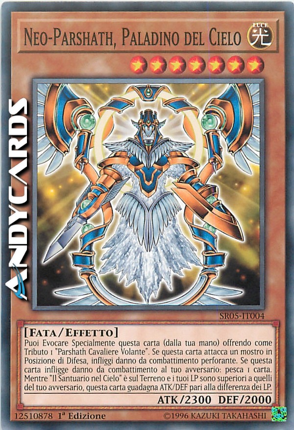 Clicca per ulteriori dettagli di - NEO-PARSHATH, PALADINO DEL CIELO - NEO-PARSHATH, PALADINO DEL CIELO