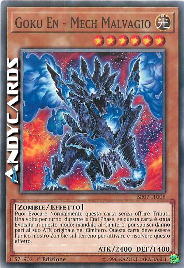 Clicca per ulteriori dettagli di - GOKU EN - MECH MALVAGIO - GOKU EN - MECH MALVAGIO