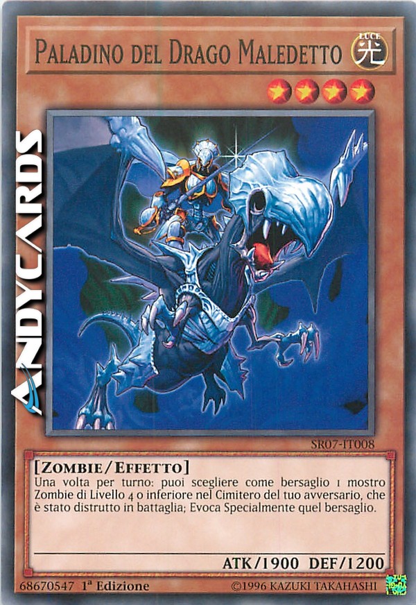 Clicca per ulteriori dettagli di - PALADINO DEL DRAGO MALEDETTO - PALADINO DEL DRAGO MALEDETTO