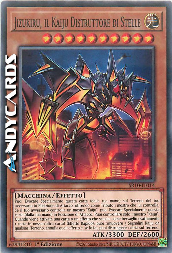 Clicca per ulteriori dettagli di - JIZUKIRU, IL KAIJU DISTRUTTORE DI STELLE - JIZUKIRU, IL KAIJU DISTRUTTORE DI STELLE