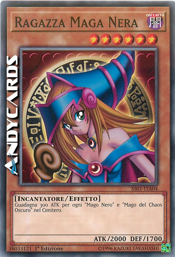 Clicca per ulteriori dettagli di - RAGAZZA MAGA NERA - RAGAZZA MAGA NERA