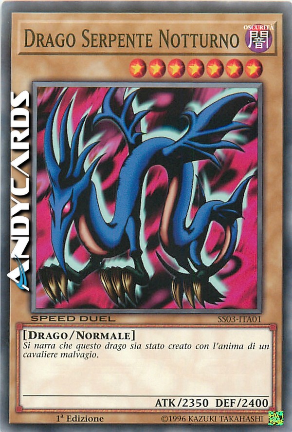Clicca per ulteriori dettagli di - DRAGO SERPENTE NOTTURNO - DRAGO SERPENTE NOTTURNO