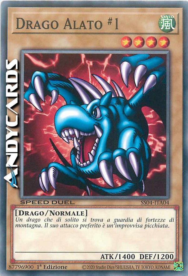 Clicca per ulteriori dettagli di - DRAGO ALATO #1 - DRAGO ALATO #1